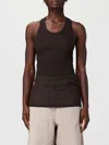 Acne Studios Tシャツ  レディース カラー ブラウン In Brown
