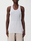 Acne Studios Tシャツ  レディース カラー グレー In White