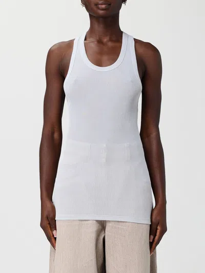 Acne Studios Tシャツ  レディース カラー グレー In White