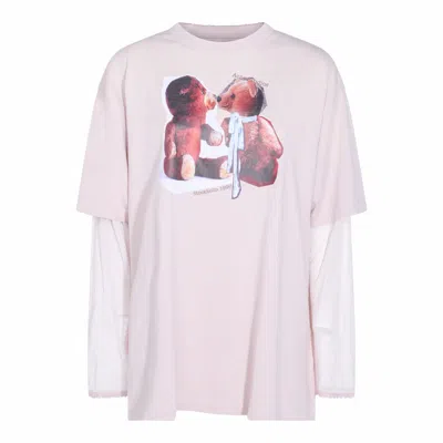 Acne Studios T-shirts And Polos In Pink
