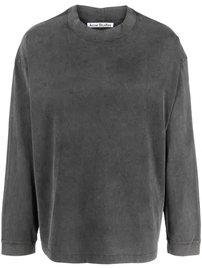 Acne Studios T-shirts And Polos Grey In Gray