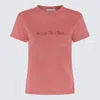 Acne Studios T-shirts And Polos In Rust Red