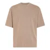 Acne Studios T-shirt  Men Color Dove Grey In Taupe Brown