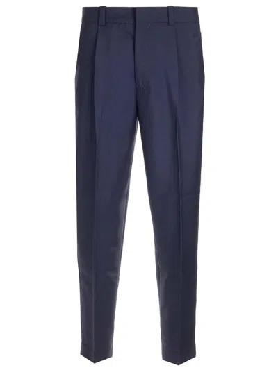 Acne Studios Tailored Straight-leg Trousers In Blue