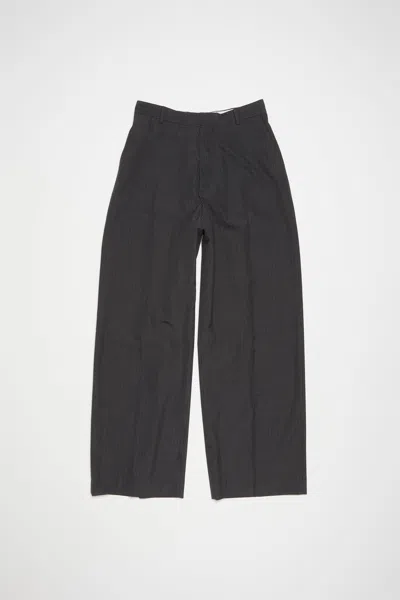 Acne Studios Tailored Trousers In Anthracite Grey