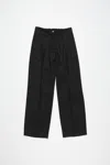 Acne Studios Tailored Trousers In Black