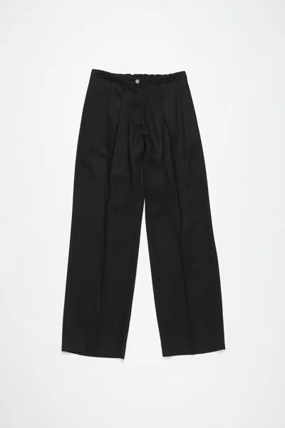 Acne Studios Tailored Trousers In Black