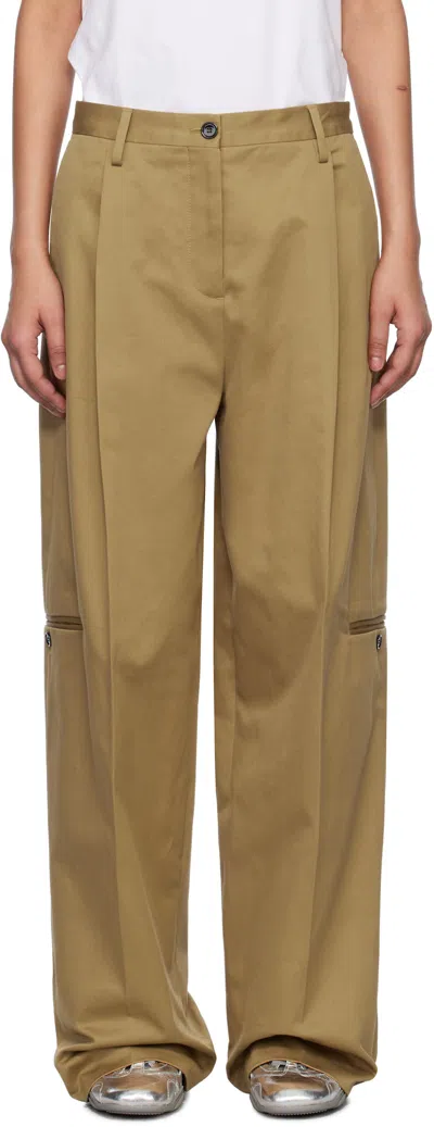 Acne Studios Tailored Trousers In Green