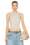 Acne Studios Tank Top In Bright Grey