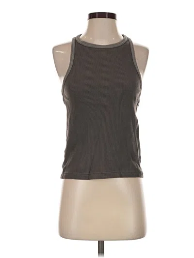 Pre-owned Acne Studios Tank Top Gray Halter Neckline Tops