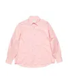 Acne Studios Tape-detail Classic-collar Shirt In Pink