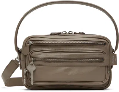 Acne Studios Taupe Camero Party Shoulder Bag In Brown