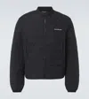 Acne Studios Technical Down Jacket In Schwarz