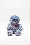 Acne Studios Teddy Backpack In Blue