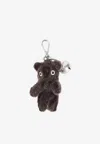 Acne Studios Teddy Bear Keyring In Brown