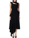 Acne Studios Enouk Viscose Blend Jersey Midi Dress