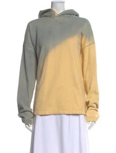 Pre-owned Acne Studios Tie-dye Print Crew Neck Hoodie In Multi