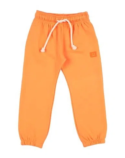 Acne Studios Babies'  Toddler Girl Pants Orange Size 6 Cotton