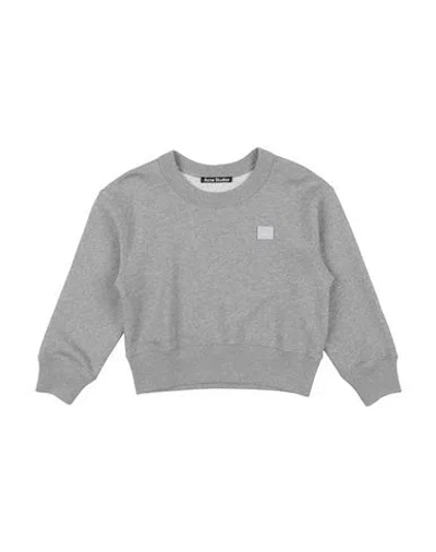Acne Studios Babies'  Toddler Girl Sweatshirt Grey Size 4 Cotton