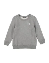 Acne Studios Babies'  Toddler Girl Sweatshirt Grey Size 6 Organic Cotton In Gray