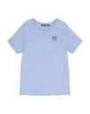 Acne Studios Babies'  Toddler Girl T-shirt Light Blue Size 6 Cotton