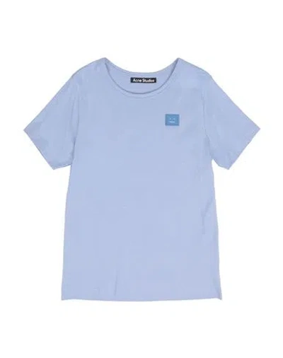 Acne Studios Babies'  Toddler Girl T-shirt Light Blue Size 6 Cotton