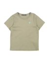 Acne Studios Toddler Girl T-shirt Sage Green Size 6 Cotton In Green