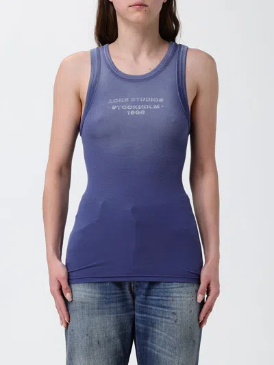 Acne Studios Top Woman In Blue