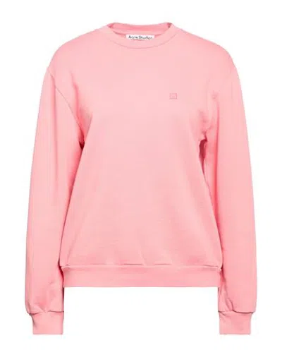 Acne Studios Tops & Tees - Sweatshirts In Salmon Pink