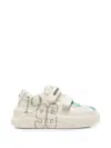 Acne Studios Touch-strap Platform Sneakers In Multi