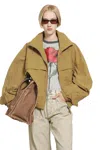 Acne Studios Odill Shell Jacket In Brown