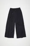 Acne Studios Relaxed Fit Trouser In Black