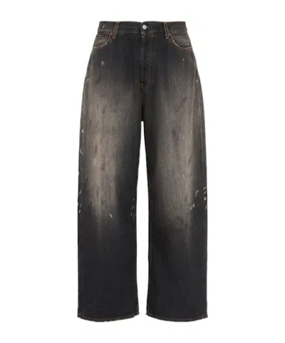 Acne Studios Trafalgar 2023 Loose Fit Jeans In Black