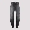 Acne Studios 2006f Distressed Wide-leg Jeans In Black