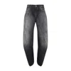 Acne Studios 2006f Distressed Wide-leg Jeans In Black