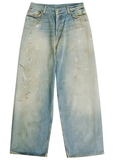 Acne Studios Trafalgar Wide-leg Jeans In Blue