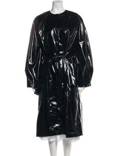 Pre-owned Acne Studios Trench Coat In Black