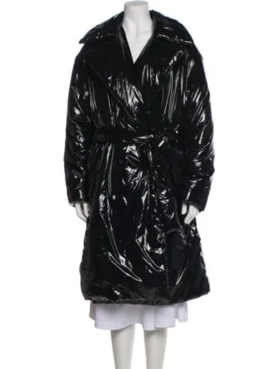 Pre-owned Acne Studios Trench Coat In Black