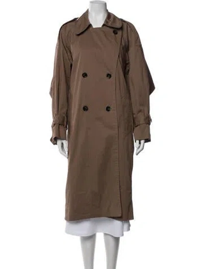 Pre-owned Acne Studios Trench Coat In Brown