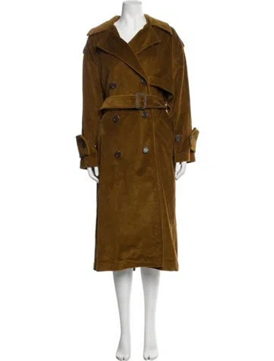 Pre-owned Acne Studios Trench Coat In Brown