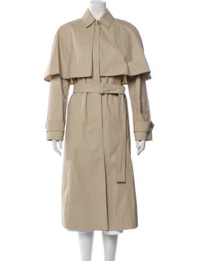 Pre-owned Acne Studios Trench Coat In Neutral