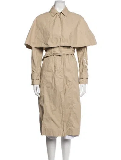 Pre-owned Acne Studios Trench Coat In Neutrals