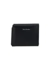 Acne Studios Trifold Wallet In Black