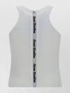 ACNE STUDIOS TRIMMED COTTON SLEEVELESS PANELED TOP