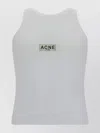 Acne Studios Trimmed Cotton Sleeveless Paneled Top