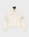 Acne Studios Satin Logo Jacket In Multi