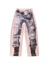 Acne Studios Panelled Denim Jeans In Multi