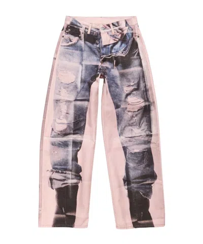 ACNE STUDIOS TROMPE-L'ŒIL JEANS
