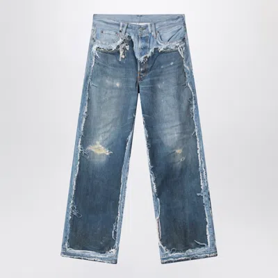 Acne Studios Trompe-l'oeil Jeans 1981 Mid Blue Women