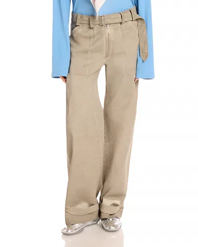 Acne Studios Trousers In Brown